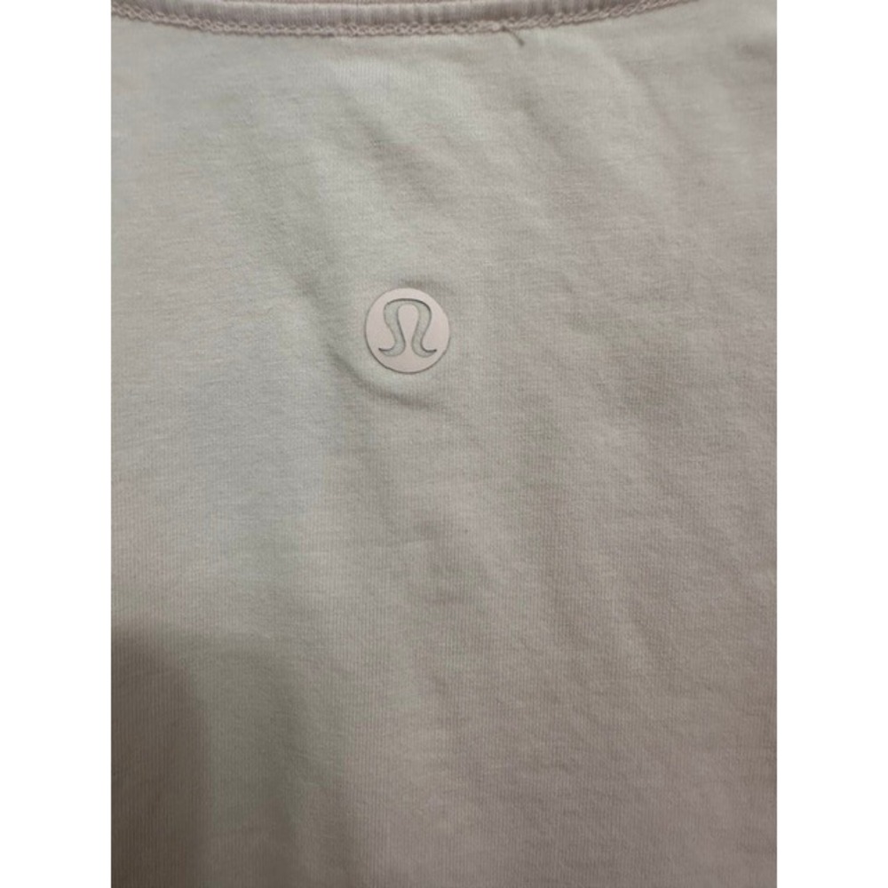 Lululemon Love Crewneck Short Sleeve T-Shirt Pink Activewear Top Womens Size 6 - Picture 3 of 6